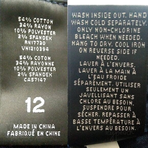 Mossimo Skinny Jeans Size 12 Dark Navy Denim Stretchy Classic Preppy Equestrian - Picture 5 of 13